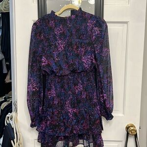 Aqua Bloomingdale’s Floral Dress